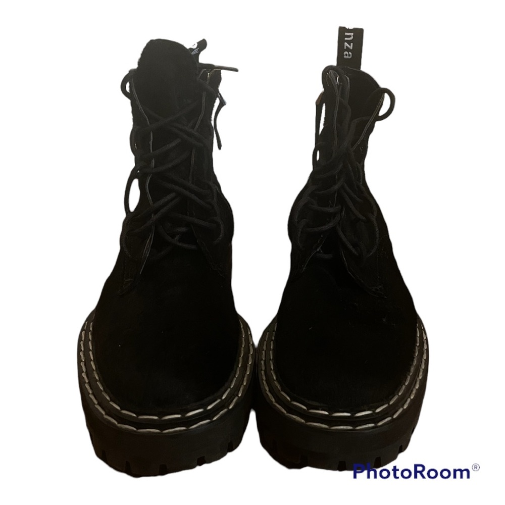 Proenza Schouler - Black Calf Hair Boots
